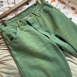 Green Wrangler Jeans
